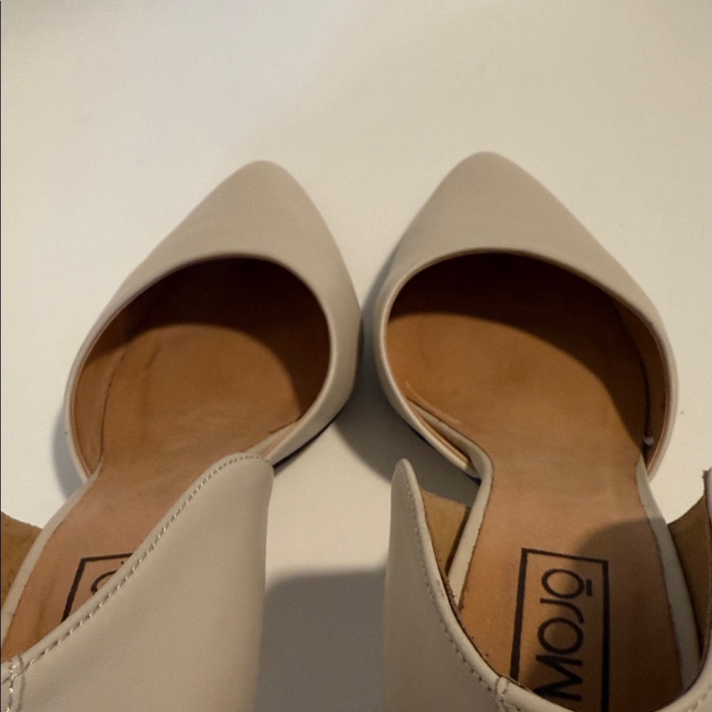 Mojo Claire d'Orsay pump in leather pointed toe and stiletto heel EU37/US6.5 - Picture 4 of 7